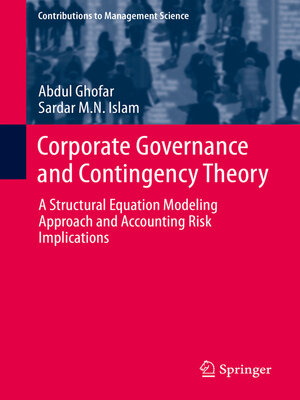 cover image of Corporate Governance and Contingency Theory
